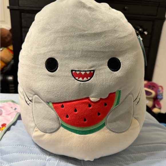 Squishmallows Other - Squishmallows Gordon the Shark with Watermelon